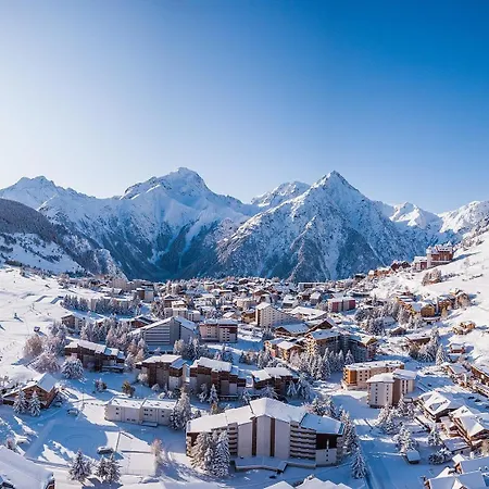 Immeuble Lauvitel - Comme A La Maison- Front De Neige Plein Sud شقة لو دوز آلب